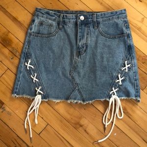Brand New Laced Up Skirt